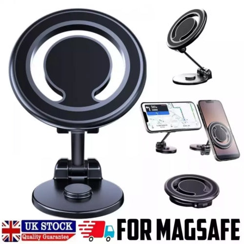 Magnetic Car Phone Holder Mount – MagSafe Compatible