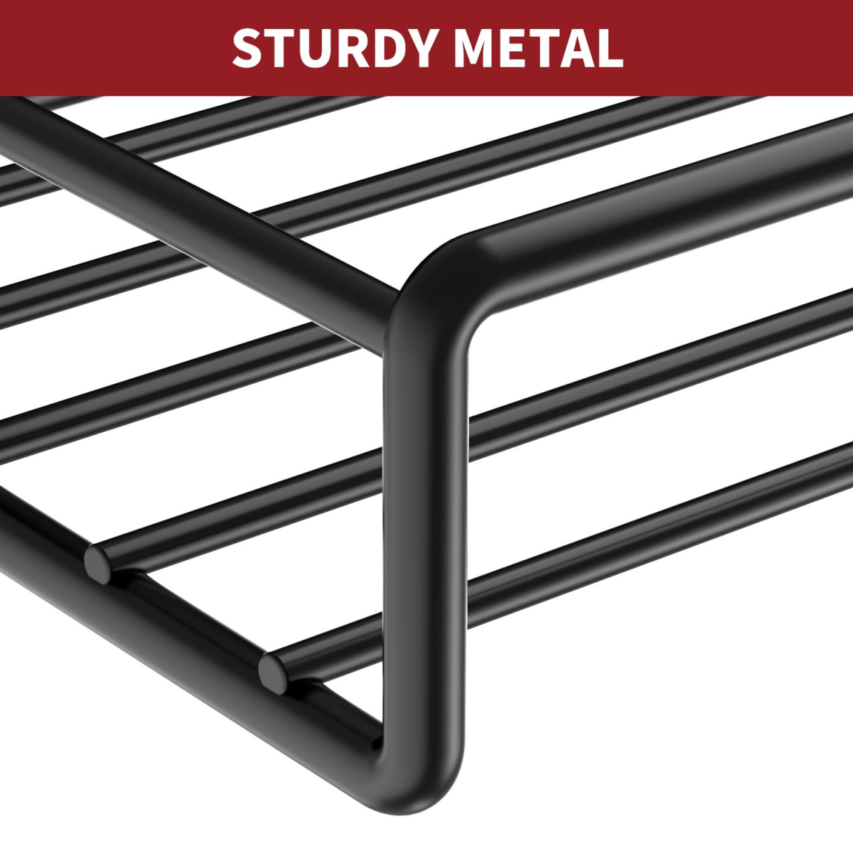 4pc MAGNETIC SPICE RACK METAL SHELF 1010421