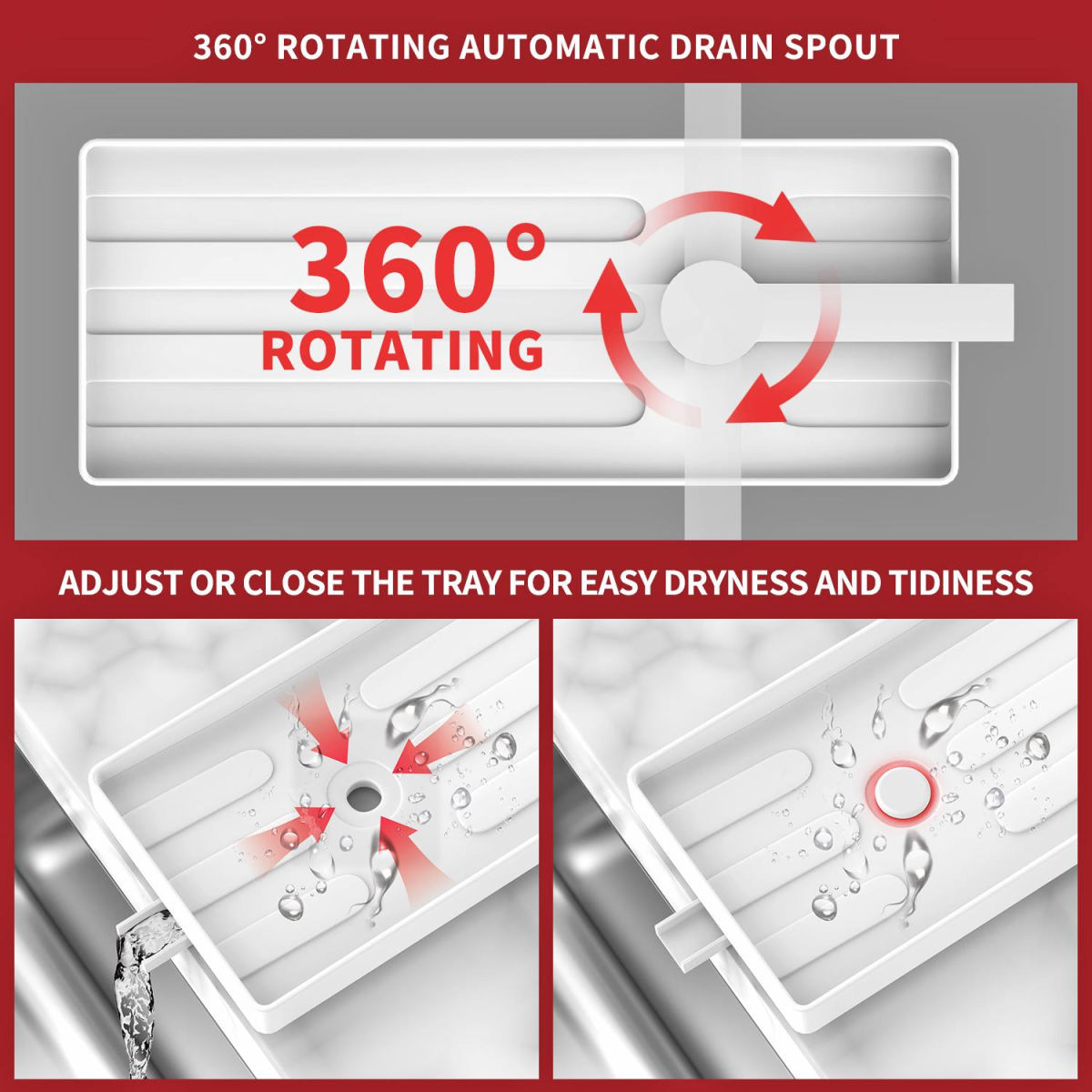 WHITE SINK SPONGE HOLDER