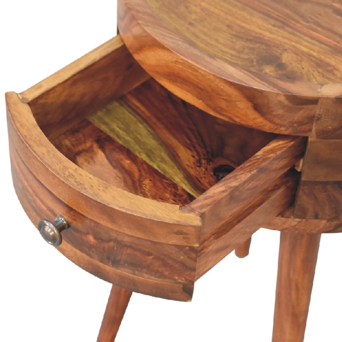 Artisan Furniture Solid Wood Alina Honey Bedside