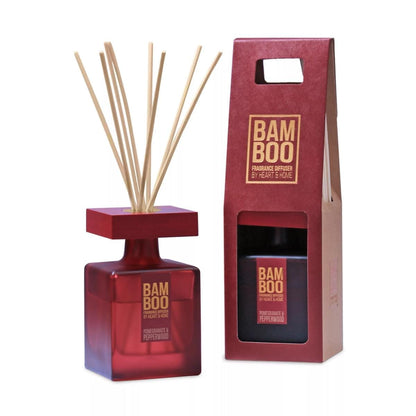 Pomegranate & Pepperwood Fragrance Diffuser -140ml - Up to 16 Weeks of Fragrance