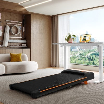 Folding Under-Desk Walking Pad Treadmill with Magnetic Remote Control