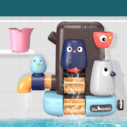 Eprolo elephant bath toy shower set for kids with water spray feature, colorful plastic water play toy for children’s bath time
