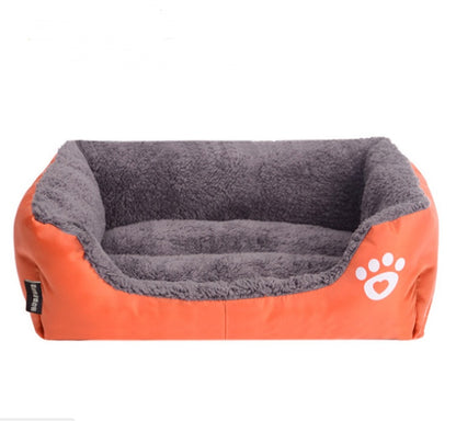 HOMCOM winter warm pet bed dog nest with cozy fabric and raised edges, ideal for small dogs to stay comfortable and warm.