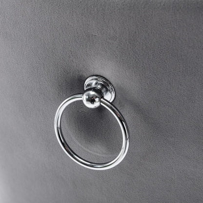 Velvet Dining Chairs Set – 2/4/6 Pcs with Oak Legs & Chrome Knocker