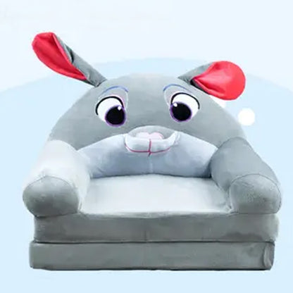 HOMCOM 3-in-1 toddler chair and sofa bed in vibrant colors, featuring a fold-out design perfect for boys and girls.