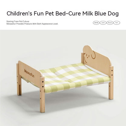 HOMCOM pet bed for cats and small dogs, multi-layer summer and all-season nest with soft, cozy interior for comfort