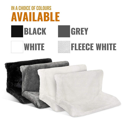 HOMCOM iron frame cat bed with hammock design and radiator attachment for cozy feline relaxation.