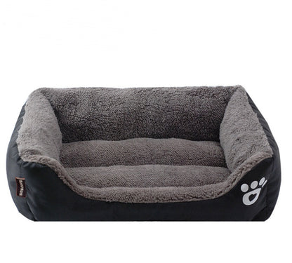 HOMCOM winter warm pet bed dog nest with soft cushioning and cozy interior, ideal for keeping dogs comfortable during cold weather