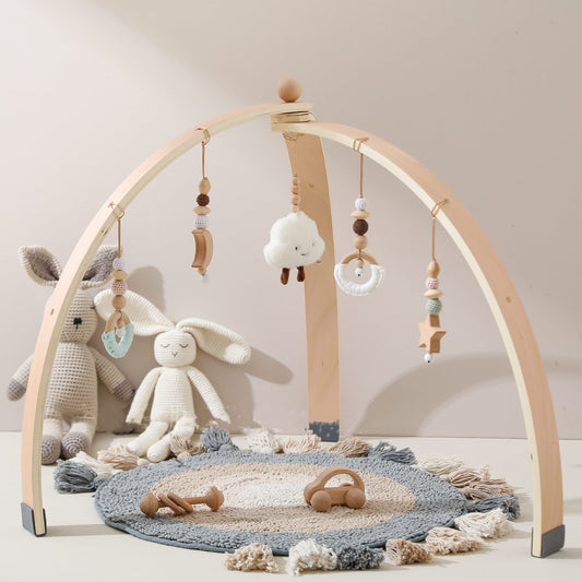 HOMCOM baby room fitness support device for bedroom use, featuring soft padding and adjustable straps for safe, comfortable support.