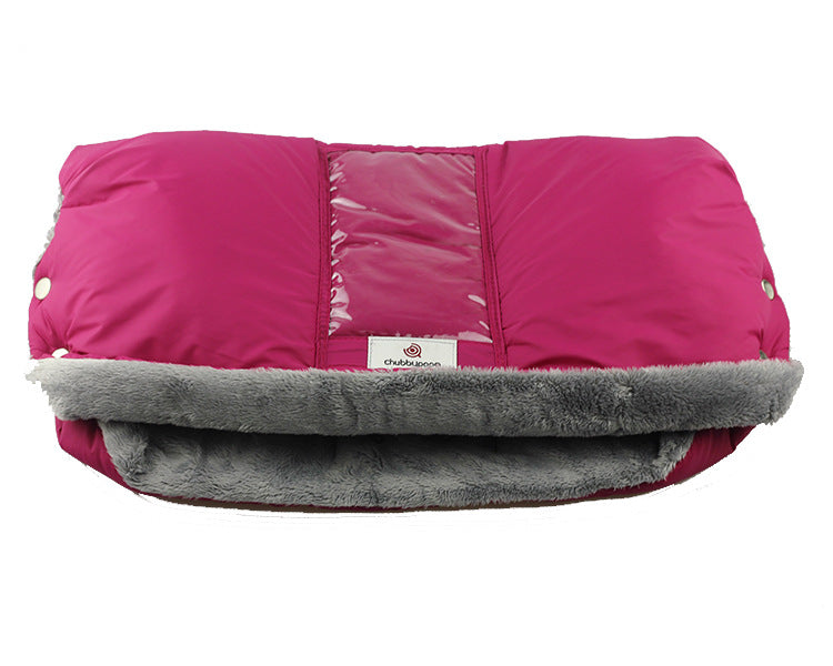 Pocket stroller warm gloves