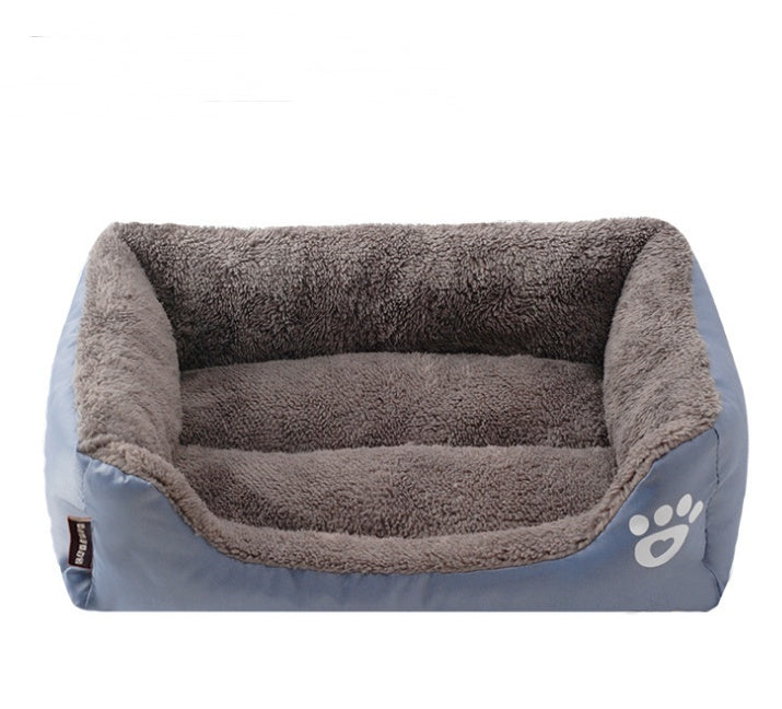 HOMCOM winter warm pet bed dog nest with soft cushioning and cozy interior for cold weather comfort