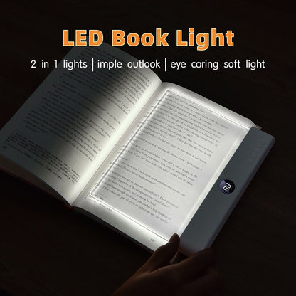 Transparent reading lamp with stepless dimming desktop night light. Student dormitories can have timed reading night lights