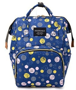 Mummy Backpack Diaper Bag – Multifunctional Baby Changing Bag for Pram