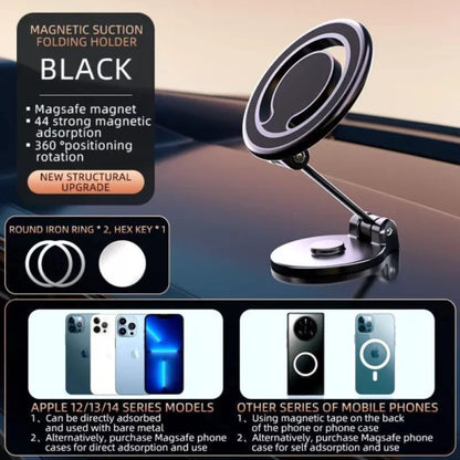 Magnetic Car Phone Holder Mount – MagSafe Compatible
