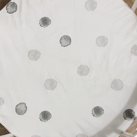 HOMCOM baby cotton bed sheet with cartoon children's bed cover, soft and cozy for infant's crib or toddler bed.