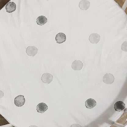 HOMCOM baby cotton bed sheet with cartoon children's bed cover, soft and cozy for infant's crib or toddler bed.