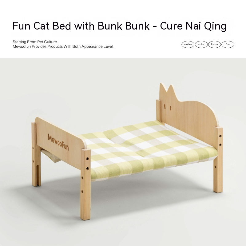 HOMCOM pet bed for cats and small dogs, multi-layer summer and all-season nest with soft fabric and cozy design.