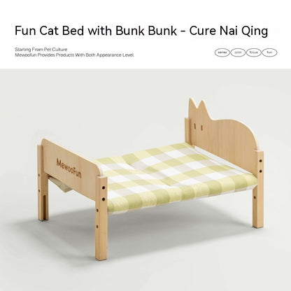 HOMCOM pet bed for cats and small dogs, multi-layer summer and all-season nest with soft fabric and cozy design.