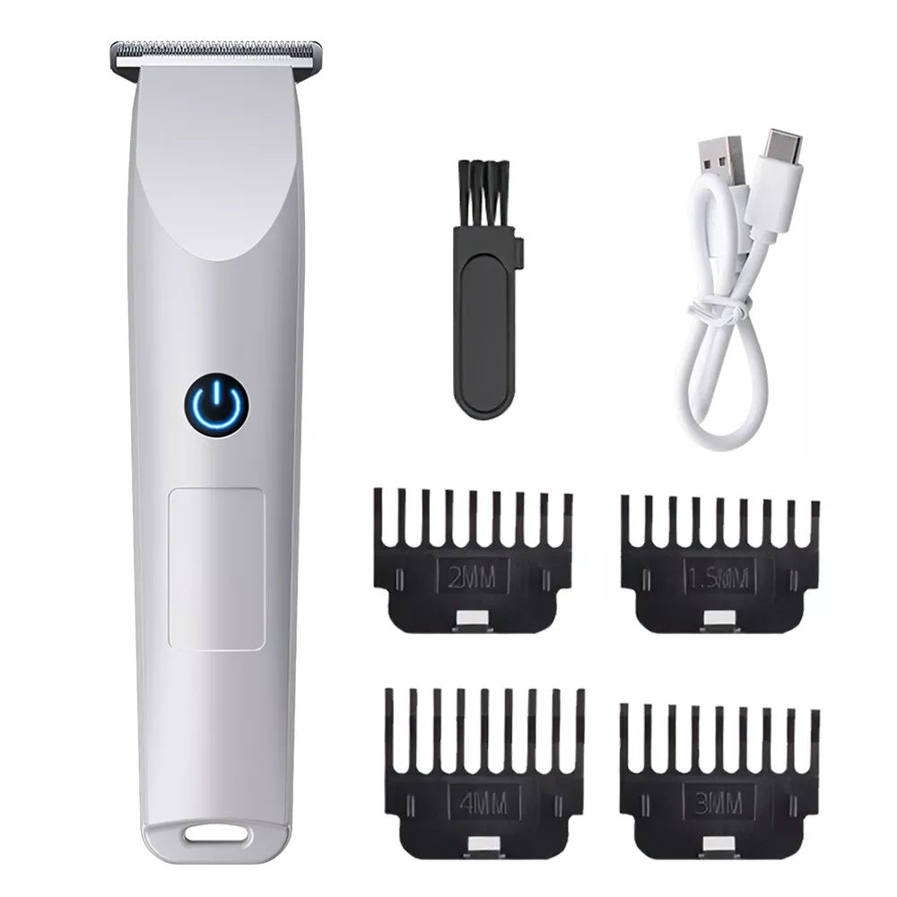Men’s Electric Beard Shaver – Rechargeable Hair Clipper & Trimmer