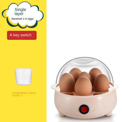 Eprolo mini egg cooker with automatic anti-dry burn boiler, compact kitchen appliance for quick, easy egg cooking.