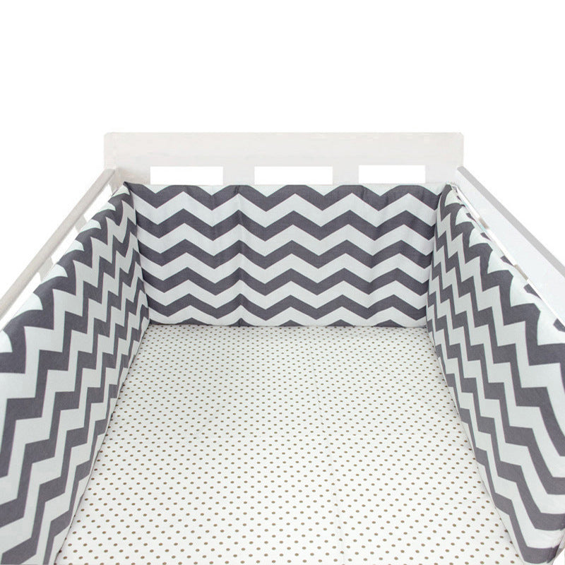 Eprolo baby bed rail guard with soft cotton fence, anti-fall safety barrier for cribs and toddler beds.