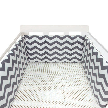 Eprolo baby bed rail guard with soft cotton fence, anti-fall safety barrier for cribs and toddler beds.