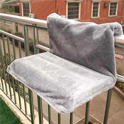 HOMCOM cat bed hammock with soft fabric and hanging design, ideal for cozy feline relaxation and comfortable lounging.