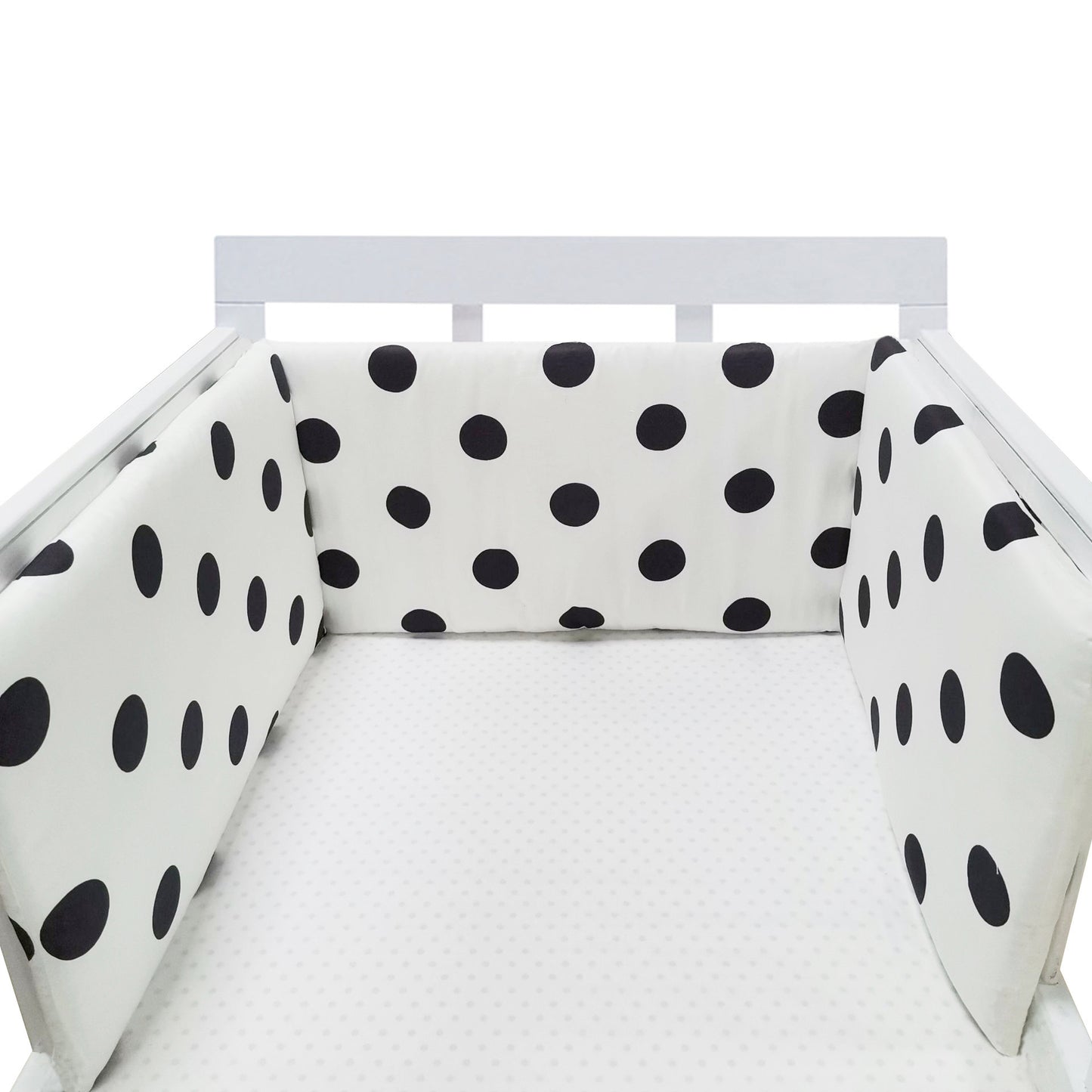 Baby bed rail guard by eprolo with anti-fall cotton fence, featuring soft padding and secure installation for safe nighttime sleep.