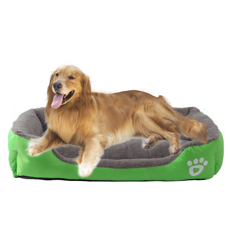 HOMCOM winter warm pet bed dog nest with soft fabric, cozy design, ideal for small dogs to stay warm and comfortable.