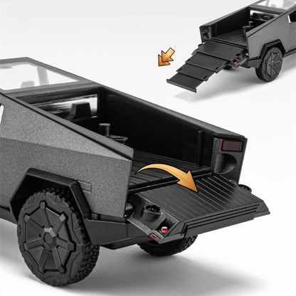 Eprolo 1/32 scale diecast alloy toy truck pickup off-road vehicle with sound and light features for kids.
