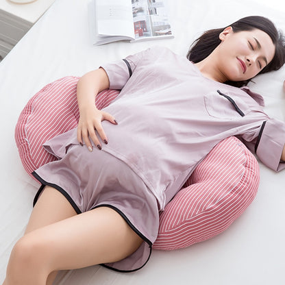 eprolo U-Shaped Pregnancy Pillow offering full body maternity support, soft fabric, and ergonomic design for comfortable sleep.