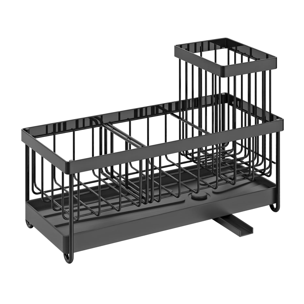 BLACK SINK SPONGE HOLDER