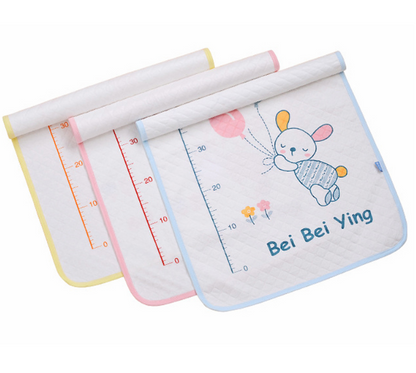 Baby waterproof changing mat pad by eprolo, soft cotton surface with waterproof backing, ideal for comfortable diaper changes.