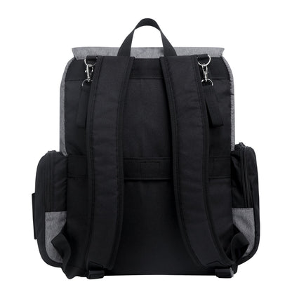 Eprolo Land large capacity diaper bag backpack with multiple compartments, stylish travel stroller organizer for moms and dads