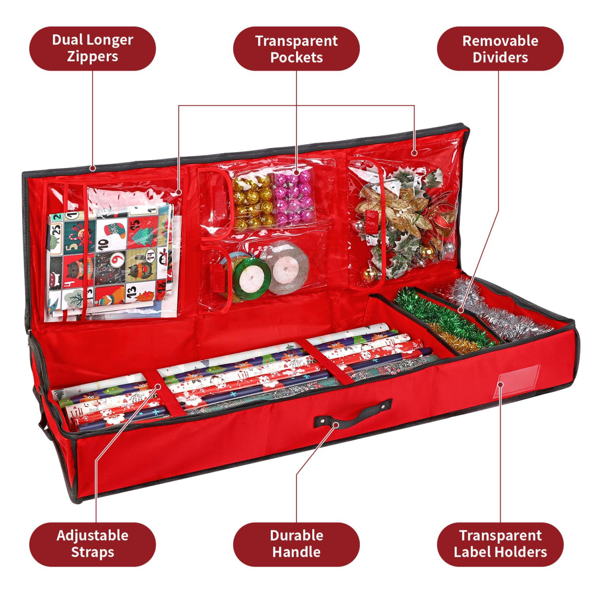 DELUXE GIFT WRAP STORAGE