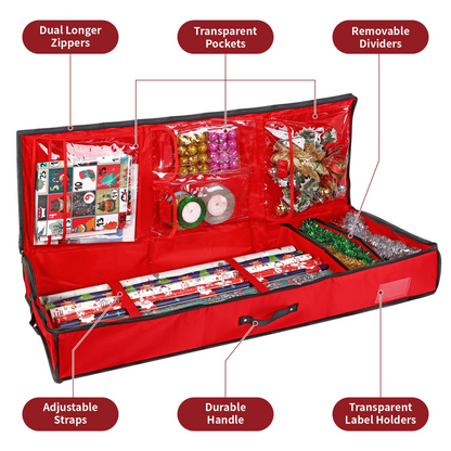 DELUXE GIFT WRAP STORAGE