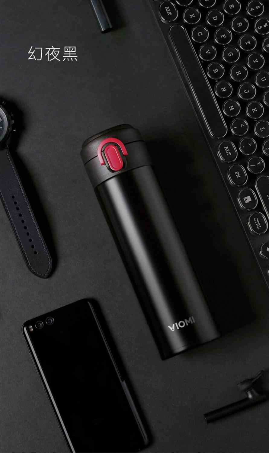 Xiaomi VIOMI Stainless Steel Thermos Flask 300ml – 24-Hour Insulated Bottle