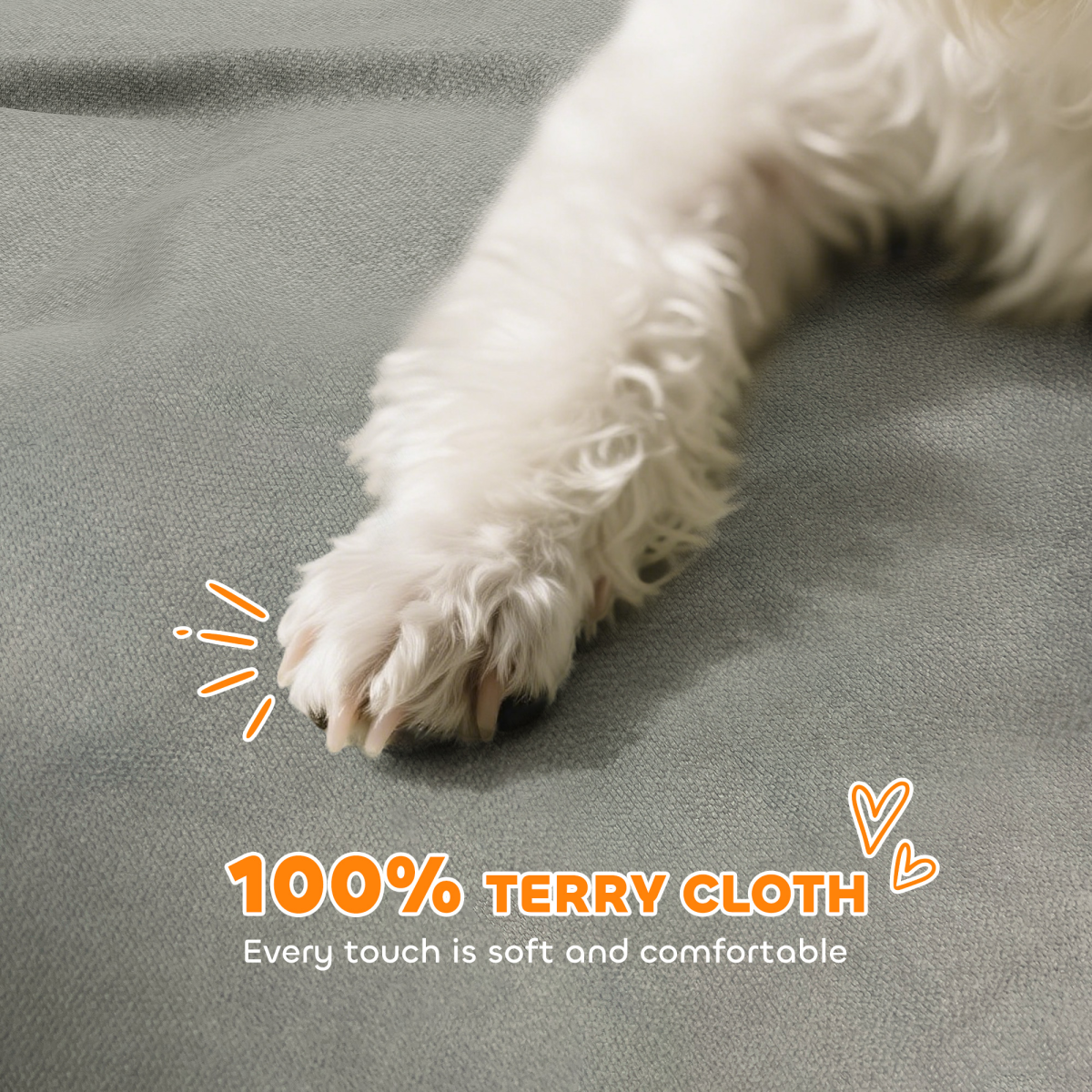 Soft dog bed pet sofa with cushioned sides and cozy interior, perfect for small to medium-sized dogs.