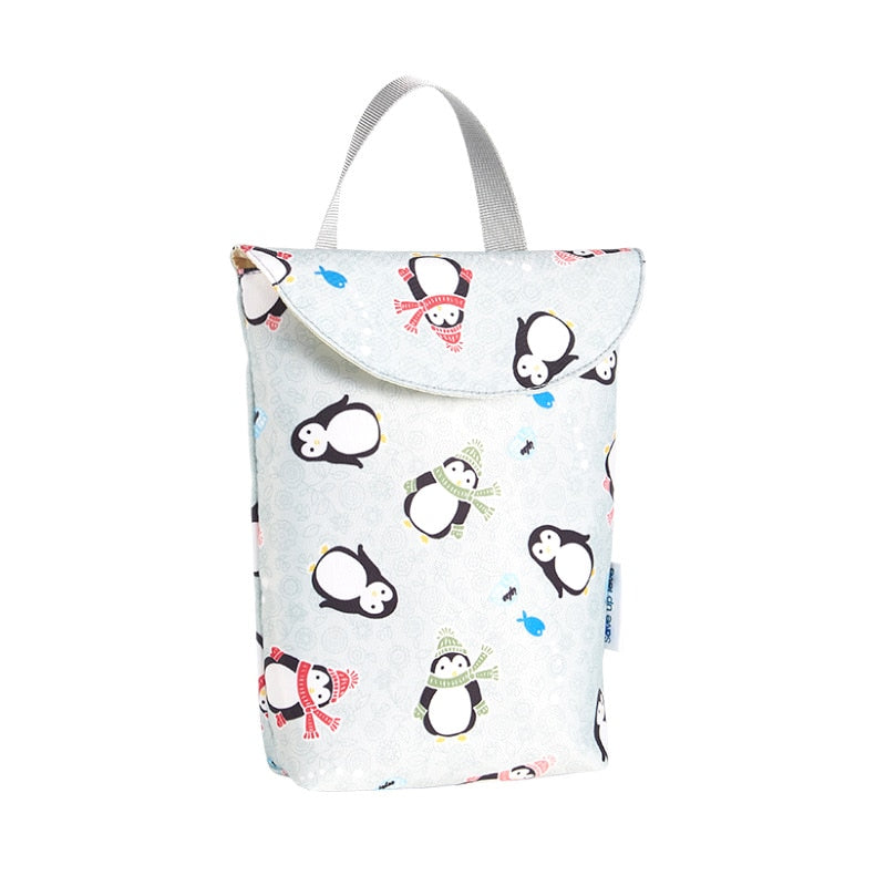 Eprolo waterproof diaper bag with large capacity, multiple compartments, and adjustable straps for easy organization and travel.