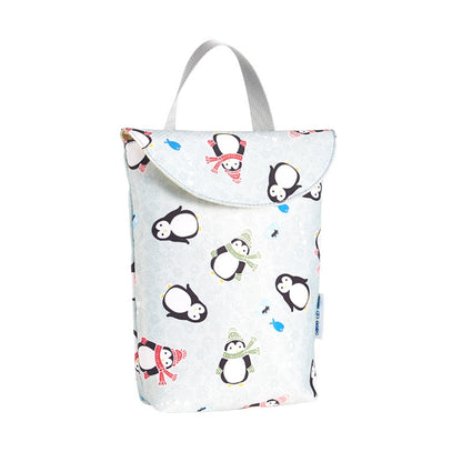Eprolo waterproof diaper bag with large capacity, multiple compartments, and adjustable straps for easy organization and travel.