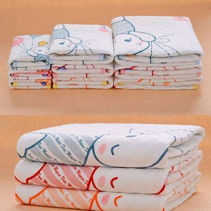 Cotton baby waterproof changing mat pad by eprolo, soft surface with waterproof backing for easy diaper changes.