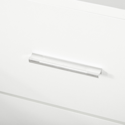 Bedside Table w/ 2 Drawers, Nightstand, Side Storage Cabinet Unit