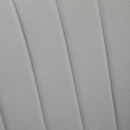 Accent Chairs Velvet Armchairs for Living Room and Bedroom Light Grey HOMCOM