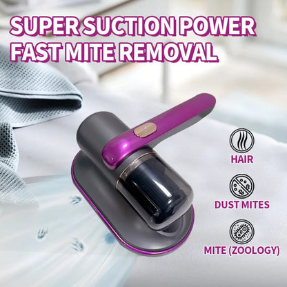 Cordless Bed Vacuum Cleaner Dust Mite Removal Machine Wireless Handheld UV Mattress Vacuum Cleaner Home for Bed Sofas Pillow