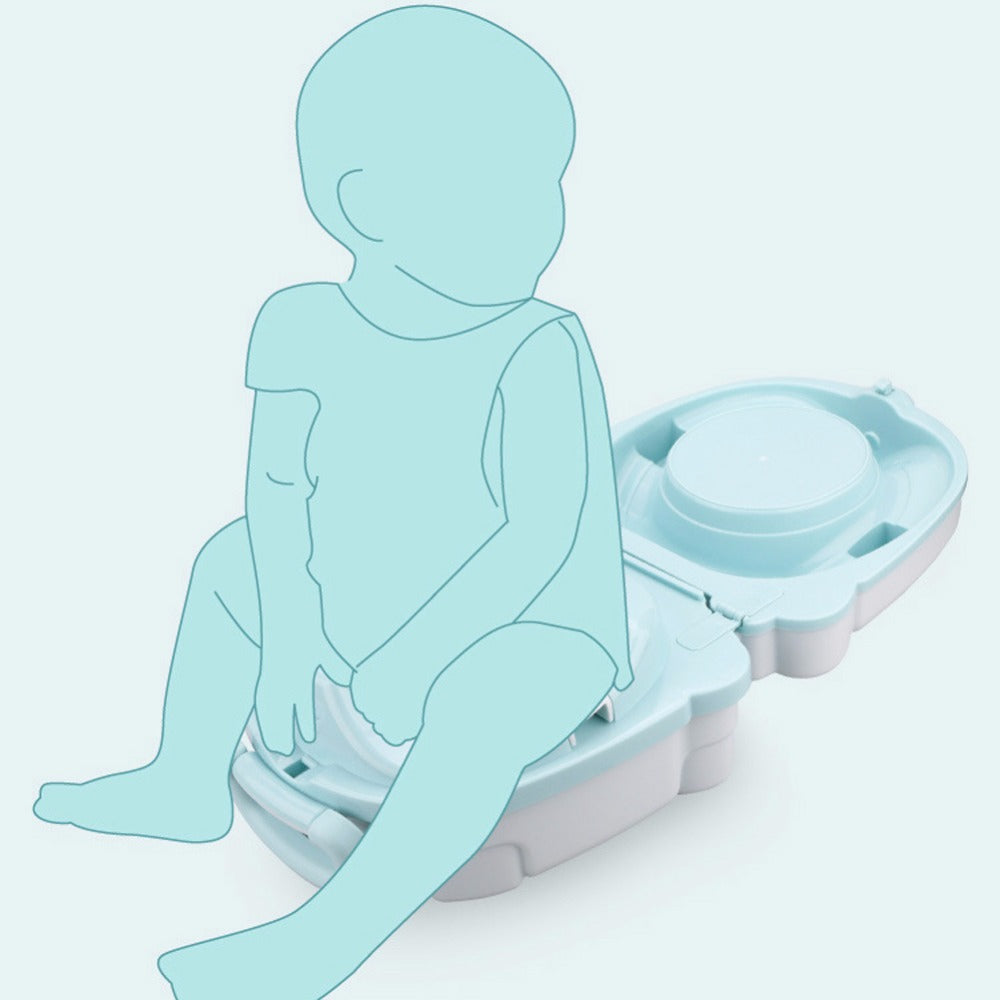 Eprolo kids travel potty emergency toilet for outdoor camping and car travel, portable potty training solution for children.