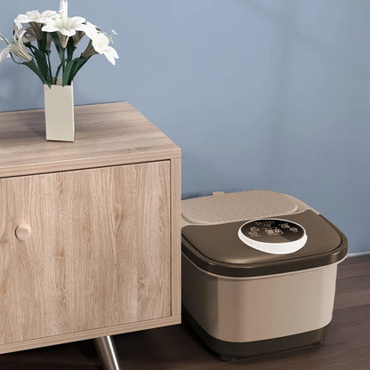 Fully Automatic Massage Foot Spa Bath Auto Massager Fumigated Foot Bath Massage Gift For Mom/Dad/Women/Men