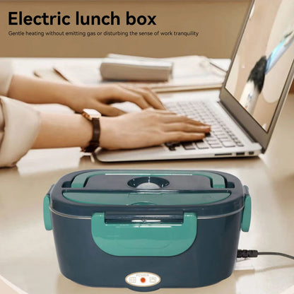 1.5L Electric Lunch Box USB Charging Food Warmer Portable Food Heater Container For Outdoor Camping Bento Home Car Heating Box