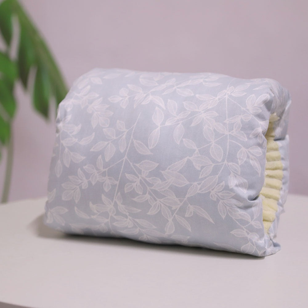 Adjustable cotton nursing arm pillow by eprolo, designed for comfortable breastfeeding with supportive cushioning.