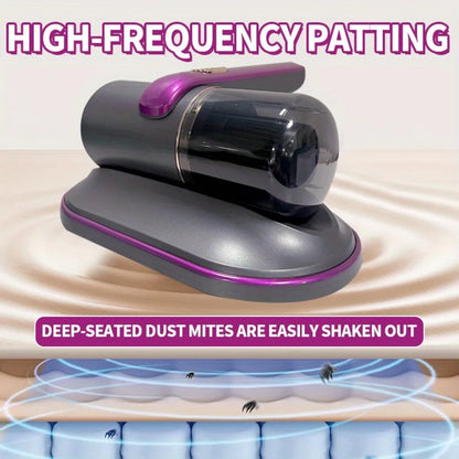 Cordless Bed Vacuum Cleaner Dust Mite Removal Machine Wireless Handheld UV Mattress Vacuum Cleaner Home for Bed Sofas Pillow